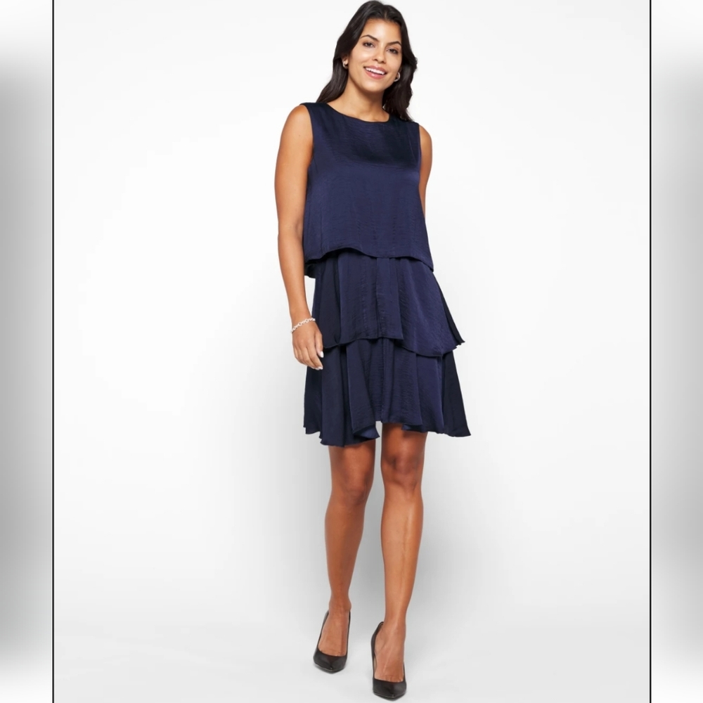 Sam Edelman Deandra Tiered Chiffon Dress